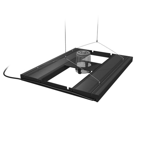 AquaticLife T5 HO Hybrid 4-Lamp Mounting System Fixtures 24" Black  (Rec Retail $438.00)