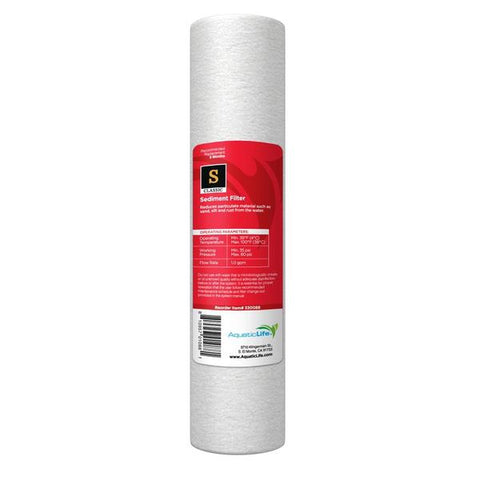 Aquaticlife 1Micron Prefilter cartridge (Rec Retail $8.95)